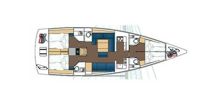 Chartern Sie segelboot in Porto Capo d'Orlando Marina - Dufour 512 GL