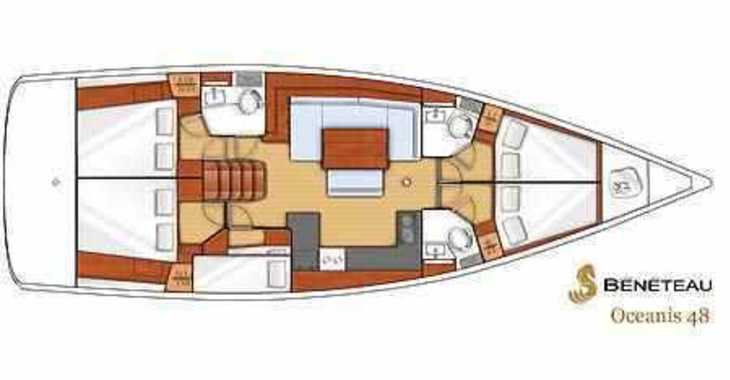 Rent a sailboat in Marina di Procida - Oceanis 48