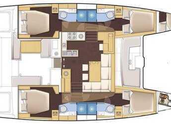 Alquilar catamarán en Nidri Marine - Lagoon 450F