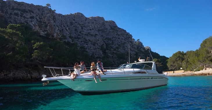 Rent a motorboat in Port of Pollensa - Sea Ray 400