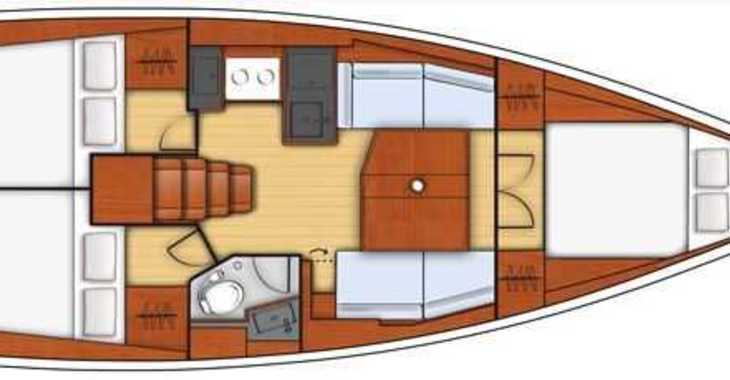 Rent a sailboat in Solenzara Marina - Beneteau Oceanis 38.1