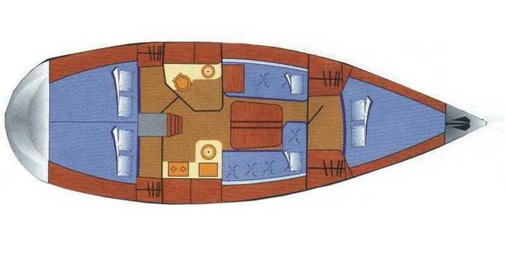 Louer voilier à Marina di Nettuno - Hanse 341