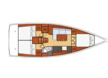 Rent a sailboat in Marina Port de Mallorca - Oceanis 38.1