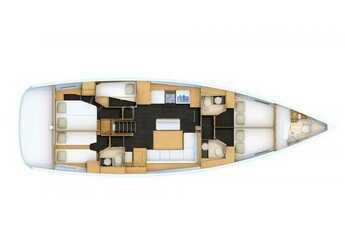 Louer voilier à Marina Gouvia - Jeanneau 54