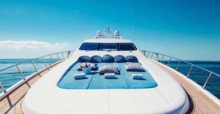 Rent a yacht in Marina Botafoch - Mangusta 108