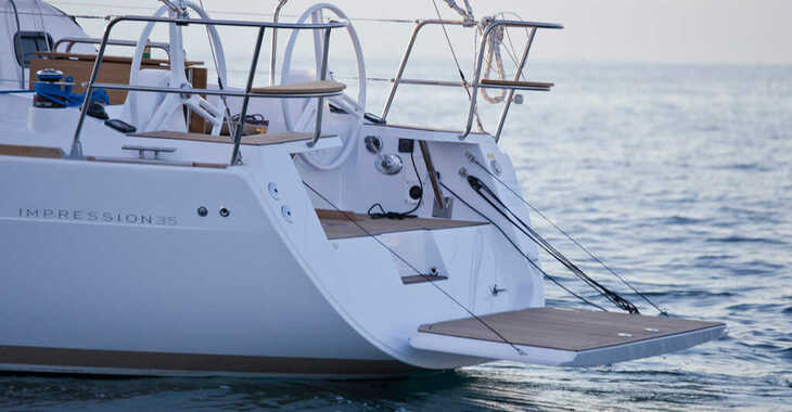 Rent a sailboat in Marina Kastela - Elan Impression 35