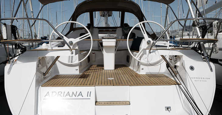 Rent a sailboat in Marina Kastela - Elan Impression 45