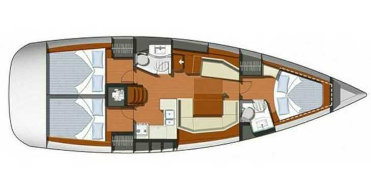 Louer voilier à Marina Kornati - Sun Odyssey 42i