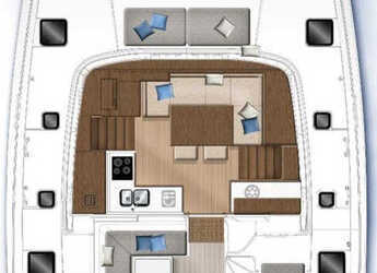 Rent a catamaran in Marina Mandalina - Lagoon 40 - 3 + 2 cab