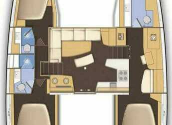 Rent a catamaran in Marina Mandalina - Lagoon 42 - 3 + 2 cab.