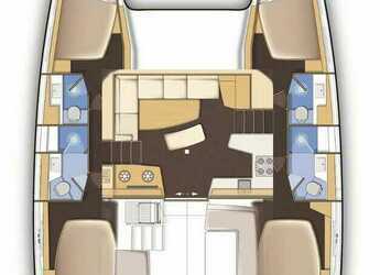 Rent a catamaran in Marina Mandalina - Lagoon 42 - 4 + 2 cab.