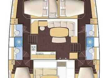 Rent a catamaran in Marina Mandalina - Lagoon 421 - 4 + 1 cab.