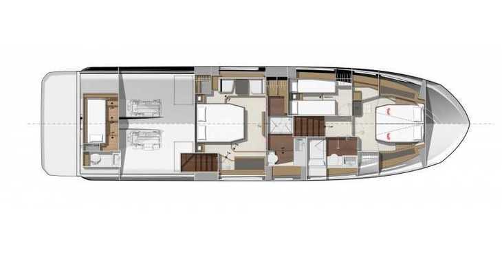Louer yacht à ACI Marina Dubrovnik - Prestige 590 Fly