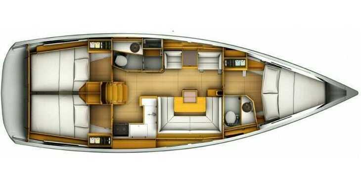 Rent a sailboat in ACI Marina Dubrovnik - Sun Odyssey 419