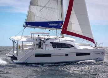 Chartern Sie katamaran in Marina Gouvia - Sunsail 404 (Classic)