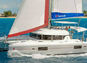 Rent a catamaran in Wickhams Cay II Marina - Sunsail Lagoon 424 (Classic)