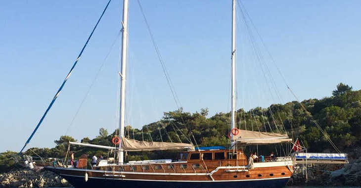 Rent a schooner in Bodrum Marina - Gulet Techne