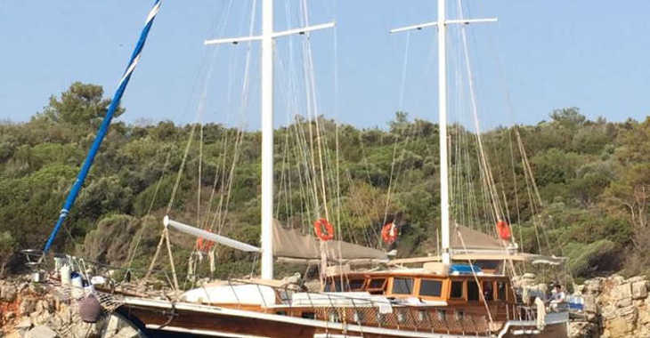 Rent a schooner in Bodrum Marina - Gulet Techne