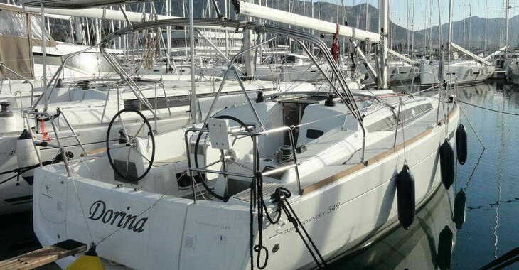 Rent a sailboat in Marina Kastela - Sun Odyssey 349