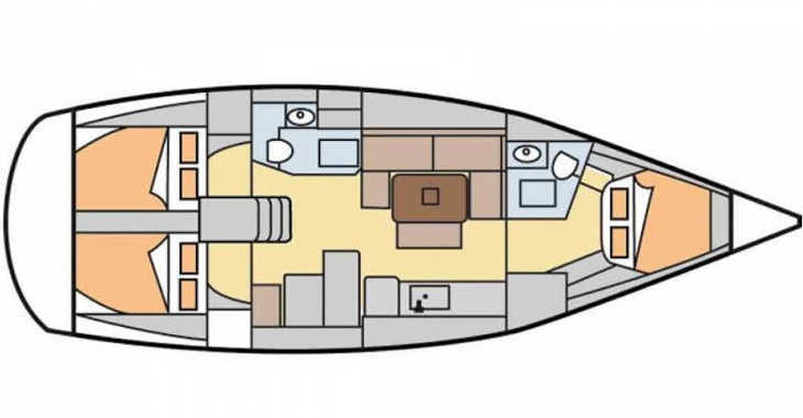 Louer voilier à Vigo  - Dufour 405 Grand Large