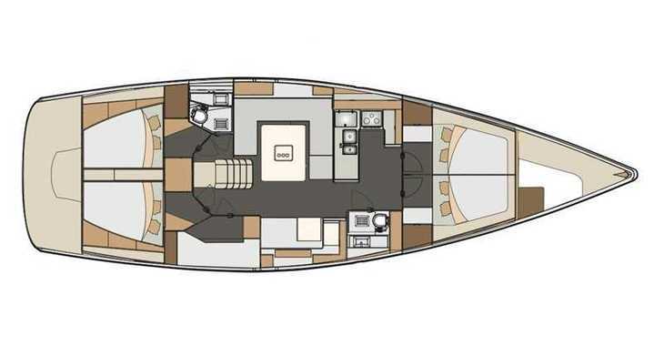 Rent a sailboat in Punat - Elan 50 Impression