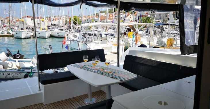 Rent a catamaran in ACI Marina Dubrovnik - Lagoon 450 Fly