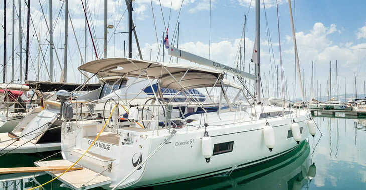 Rent a sailboat in Marina Kastela - Oceanis 51.1 