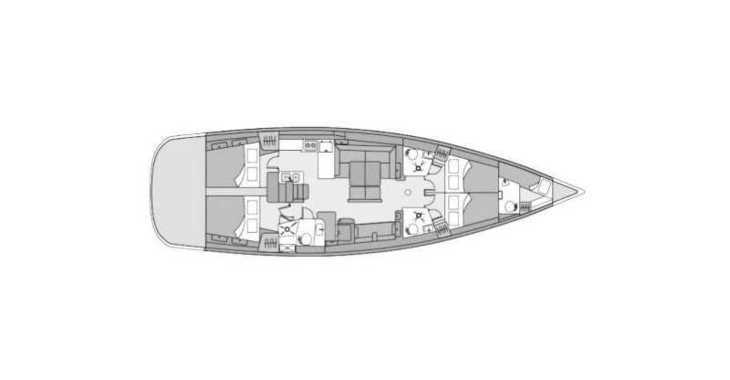 Louer voilier à Volos - Oceanis 54