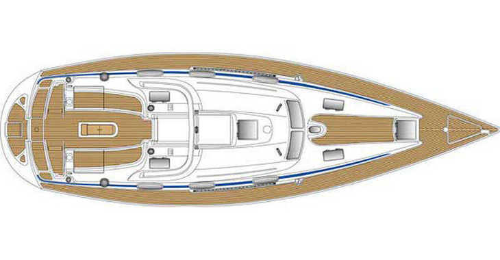 Rent a sailboat in Bodrum Marina - Bavaria 42 Cruiser (3Cab)
