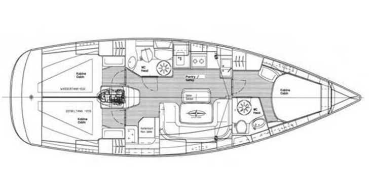 Louer voilier à Bodrum Marina - Bavaria 39 Cruiser (3Cab)
