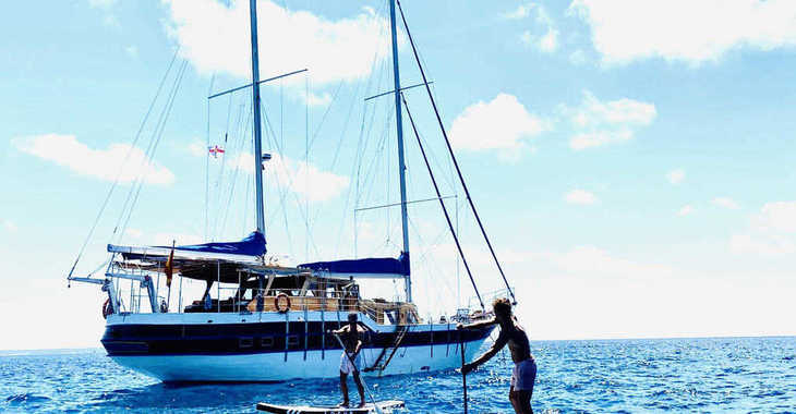 Alquilar goleta en Port of Fornells - GOLETA 24M