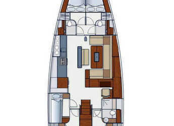 Louer voilier à Marina Baotić - Hanse 575 - 5 + 1 cab.