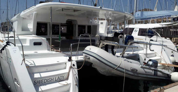 Rent a catamaran in Naviera Balear - Lagoon 450 F - 4 + 2 cab.