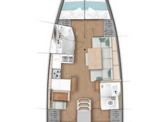 Louer voilier à Marina Baotić - Sun Odyssey 440 - 4 cab.