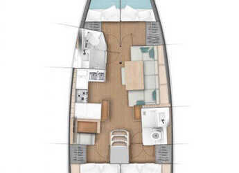 Louer voilier à Marina Baotić - Sun Odyssey 440 - 4 cab.