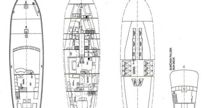 Rent a schooner in Split (ACI Marina) - Gulet Alba