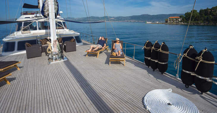 Rent a schooner in Marina Split (ACI Marina) - Gulet Alba