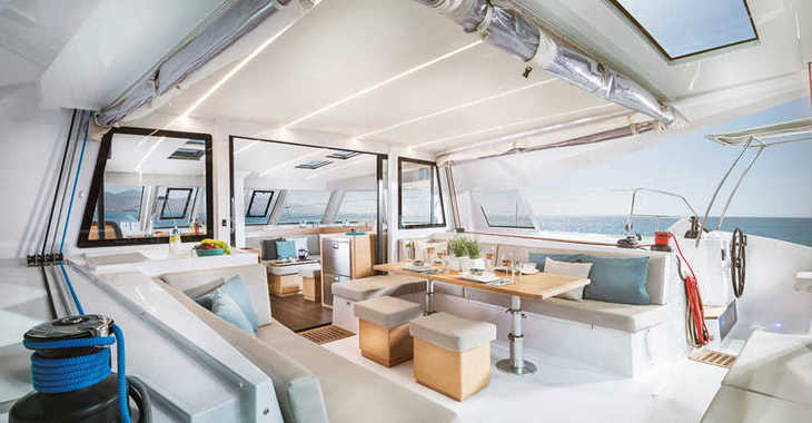 Rent a catamaran in Road Reef Marina - 2019 Bavaria Nautitech Open 46