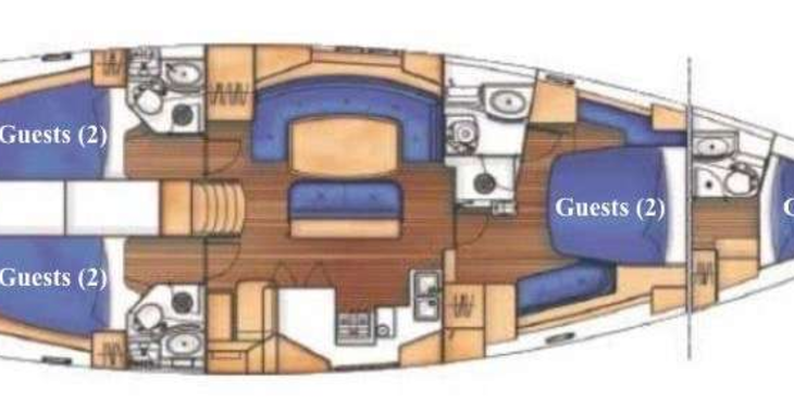 Louer voilier à Captain Oliver's Marina - Beneteau 53