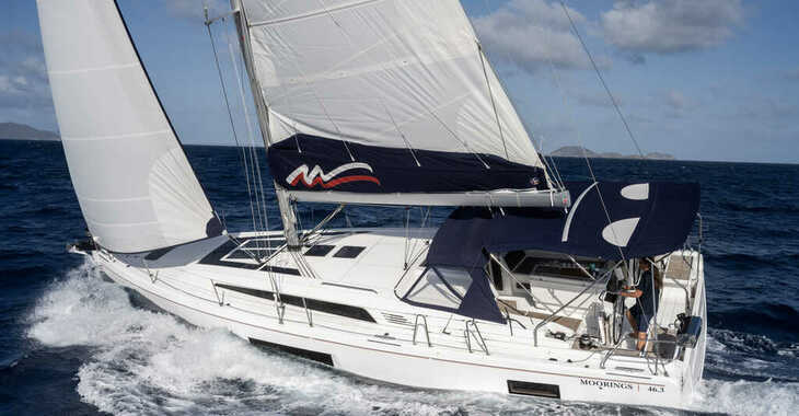 Rent a sailboat in Marina Fort Louis - Moorings 46.3 (Club)