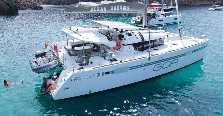 Alquilar catamarán en Club Naútico de Sant Antoni de Pormany - Lagoon 450 Sport owners version ( 3 cabins + 3 wc)