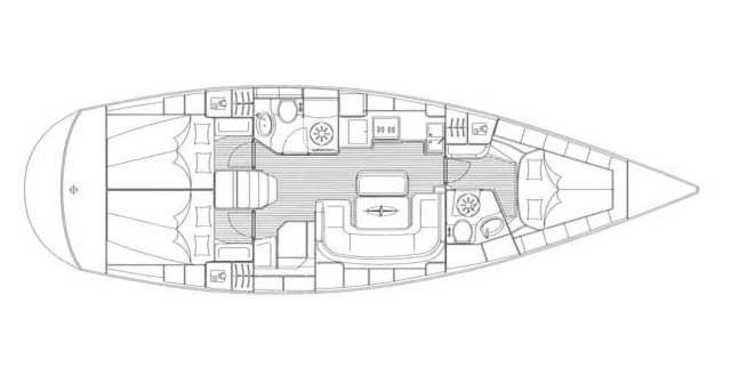 Rent a sailboat in Ece Marina - Bavaria 42 Cruiser
