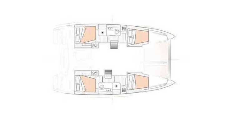Rent a catamaran in Kos Marina - Excess 12