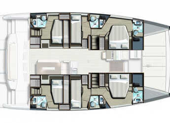 Alquilar catamarán en Marina Gouvia - Bali 4.8 A/C & GEN & WM