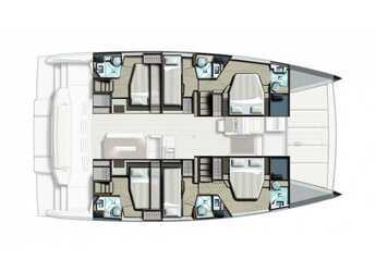 Alquilar catamarán en Marina Gouvia - Bali 4.8 A/C & GEN & WM