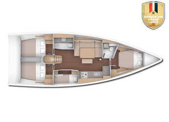 Chartern Sie segelboot in Marina Frapa - Dufour 430 Grand Large