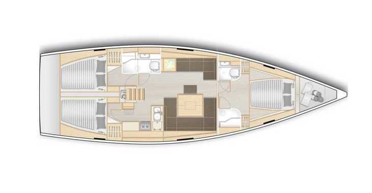 Louer voilier à Lavrion Marina - Hanse 458-Owner Edition LUX (GEN,AC,WATERMAKER)