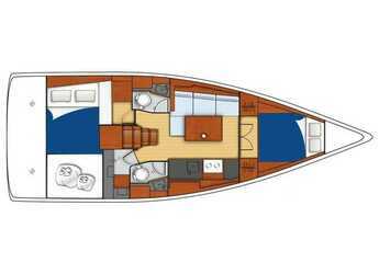 Rent a sailboat in Agana Marina - Sunsail 38/2 (Classic)