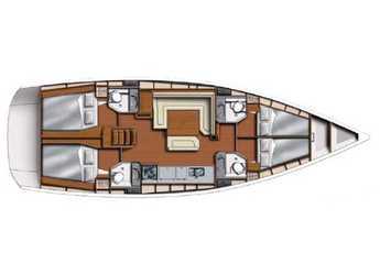 Chartern Sie segelboot in Marina Zeas - Sunsail 47 (Classic)