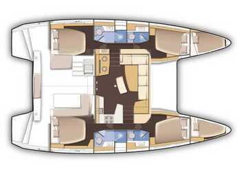 Rent a catamaran in Alimos Marina - Lagoon 42